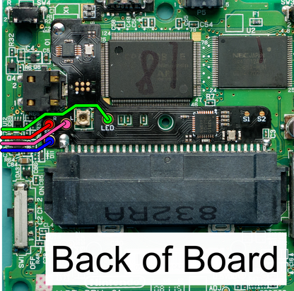robot retro GBA SP Overclocker Install guide