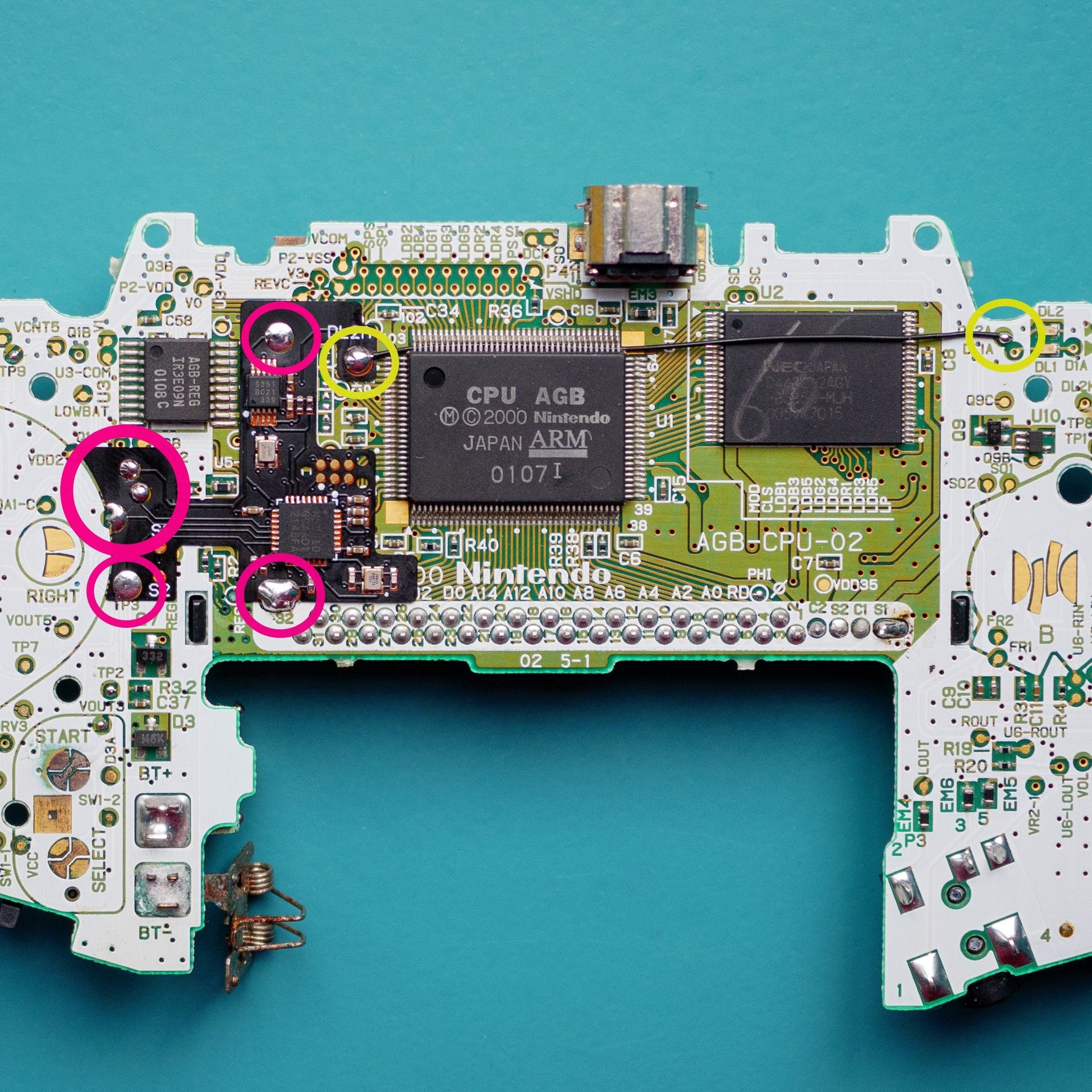 Gameboy Advance Overclocker Flex Accelerator install guide robot retro