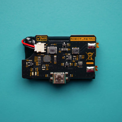 Gameboy Advance USBC Battery GBA robot retro