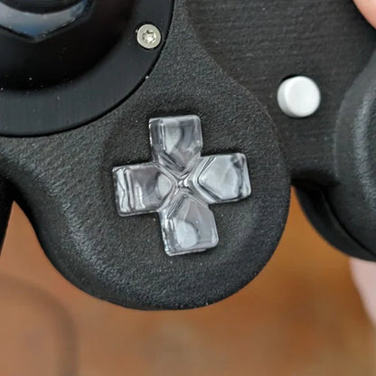 Split D Pad for Nintendo Gamecube Controller in clear
