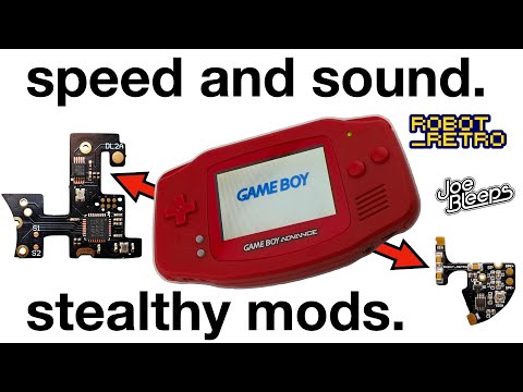 Game Boy Advance Overclocker Flex – Adjustable Speed Mod for GBA
